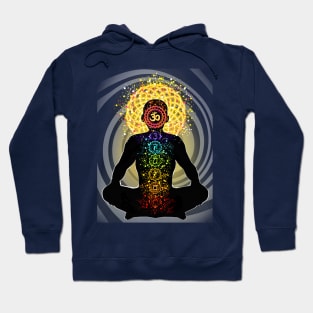 The 7 Chakras - Kundalini yoga Hoodie